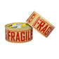 1 Rolls 2" x 50M Brown FRAGILE Packaging Tapes