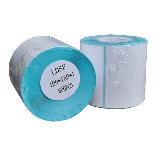 100 x 150 Waybill Thermal Shipping Labels 500 Pcs / Roll