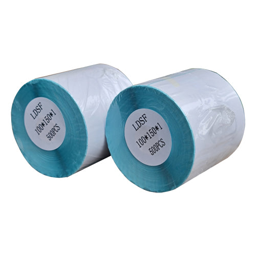 100 x 150 Waybill Thermal Shipping Labels 500 Pcs / Roll
